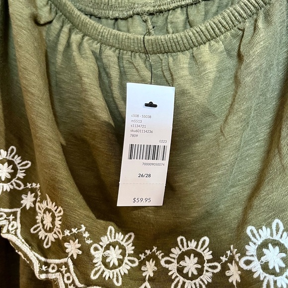 Lane Bryant Shoulder Summer Top - Picture 4 of 4